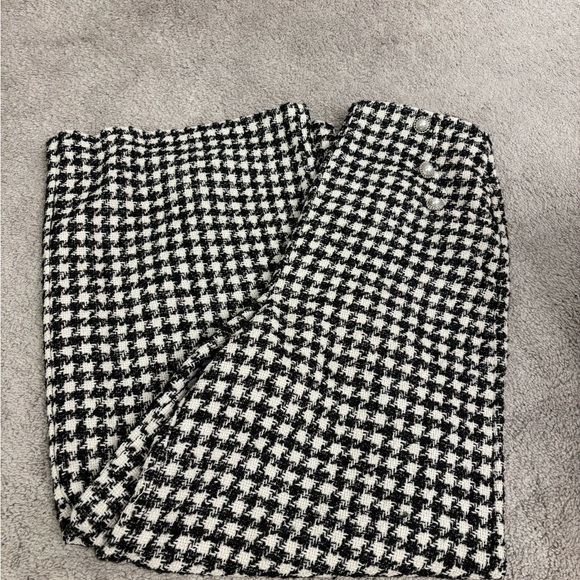 VICI NWT Houndstooth Wide-Leg Pants - Picture 15 of 15